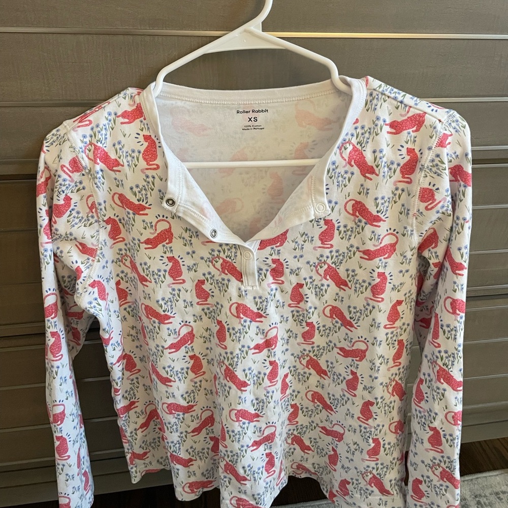 Roller rabbit pajamas, print no longer sold!